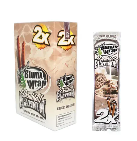 BLUNT WRAP Cookies and Cream x2