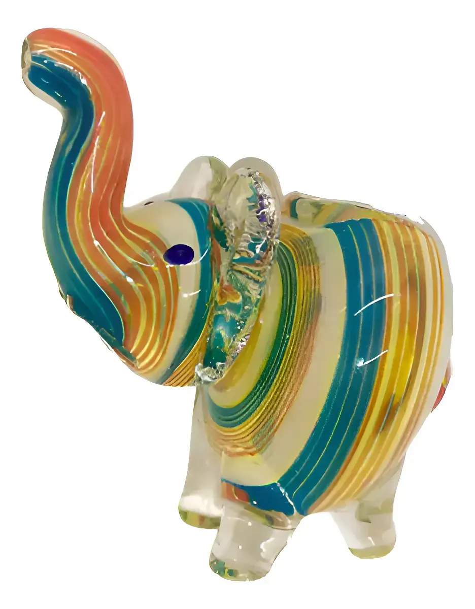 Pipa Vidrio Elefante Mediano